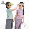Banduxian Girls' Cool-Touch Cotton Sporty Short Sleeve T-Shirt