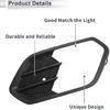 Front Right Fog Light Grill for Ford Escape 2017-2018 Front Lower Bumper Fog Light Cover Inserts No.GV4517K946AB5YZ9 ABS 1 Pc