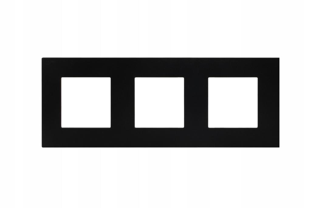 BLACK 3-field PVC frame for the RTX SH system