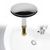 1Pcs Durable Pop Up Waste Stopper Bathtub Plug Only Flat Seal Adjustable Bath Stopper 43mm Brass Bathroom Tub Drain Filter