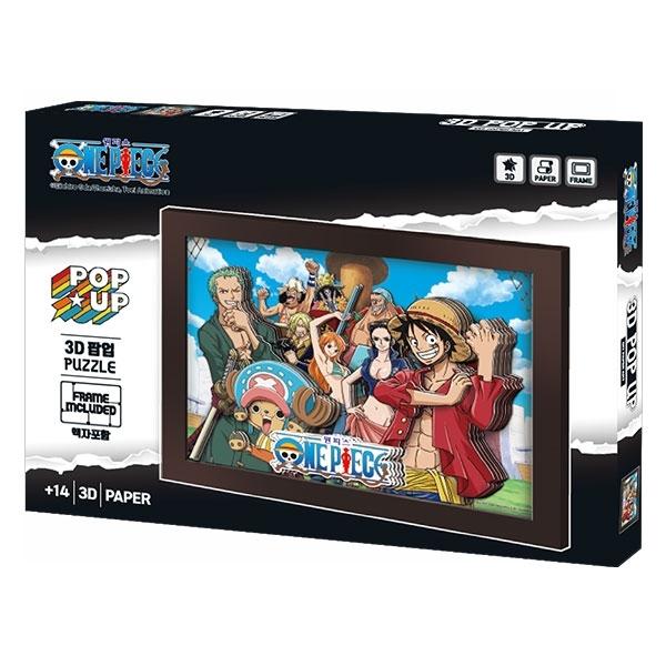 

Начало приключения 3D-головоломки One Piece