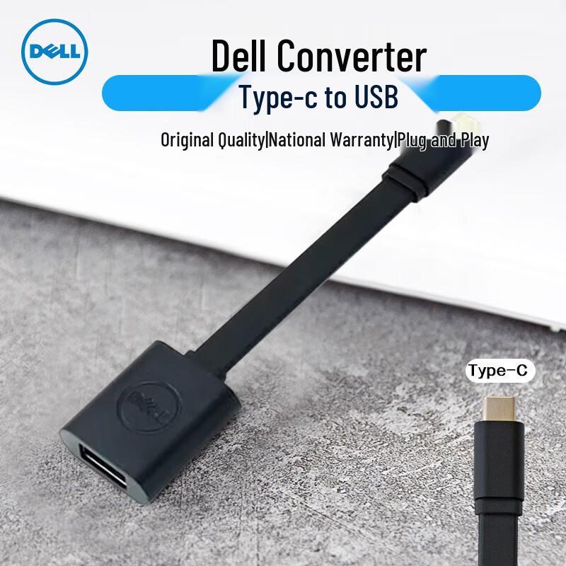 Dell USB-C to Ethernet and USB Adapter
