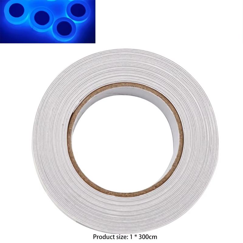 Waterproof Luminous Tapes Self Adhesive Warning Tapes Night Vision Glow in Dark Safety Home Garden Decoration