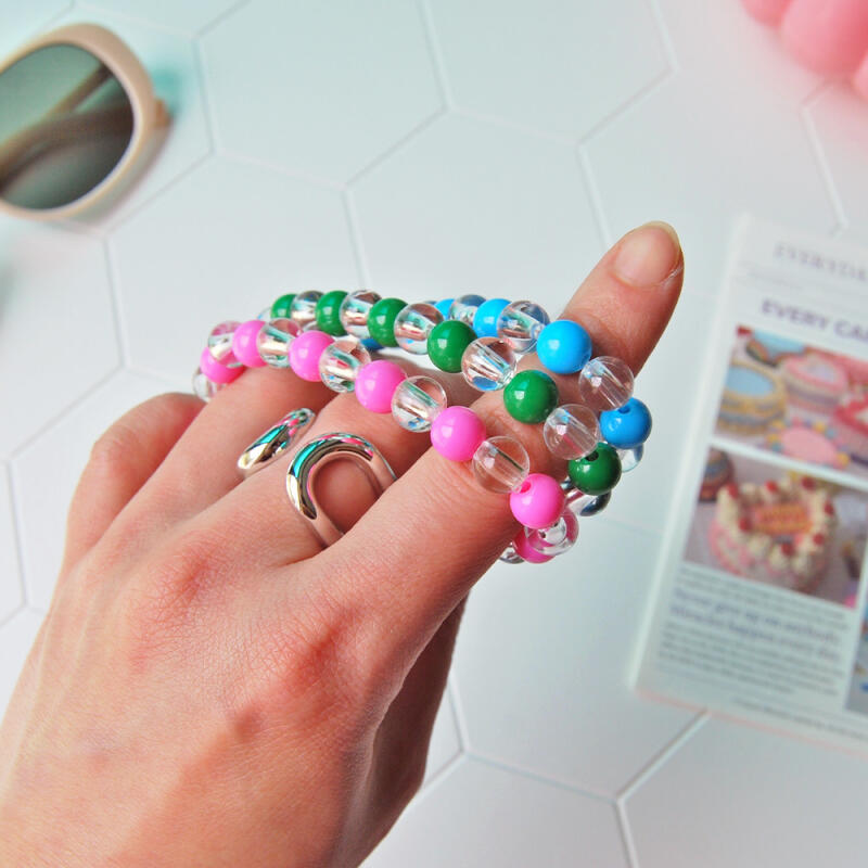 Vivid Bead Bracelet (3 Colors)