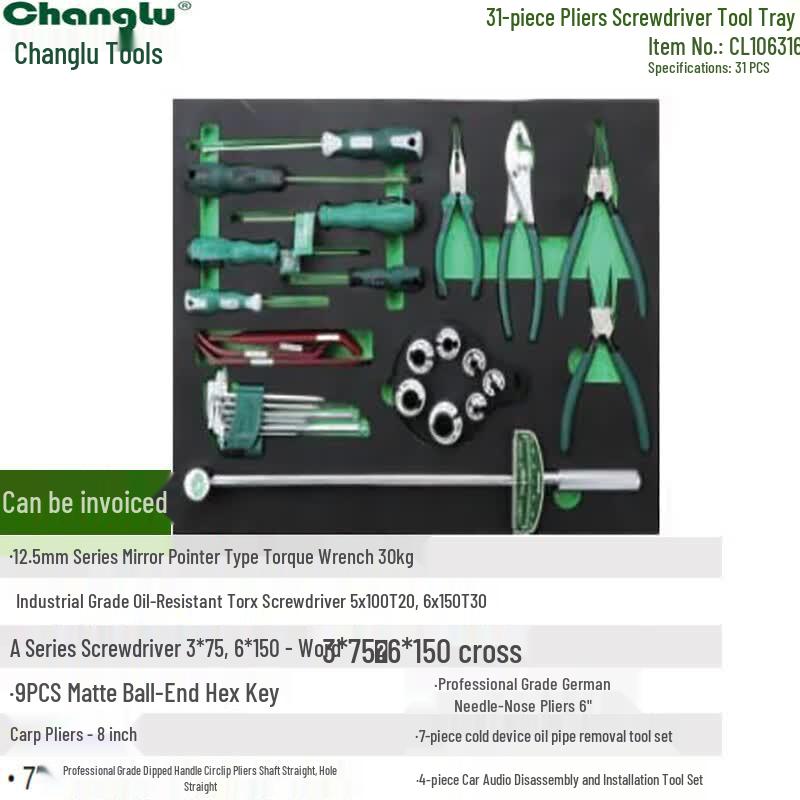 Changlu 31-Piece Auto Repair Tool Kit