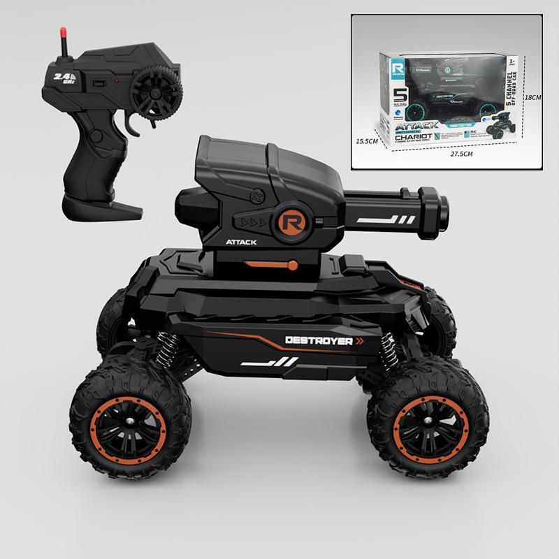 Cross-Border Electric Alloy Climbing Car - Durable Remote Control Off-Road Toy with Water Bomb Feature for Kids