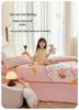 Class A Cartoon Cotton Baby & Toddler Bedding: Skin-Friendly, Breathable 3-Piece Kindergarten Duvet Set