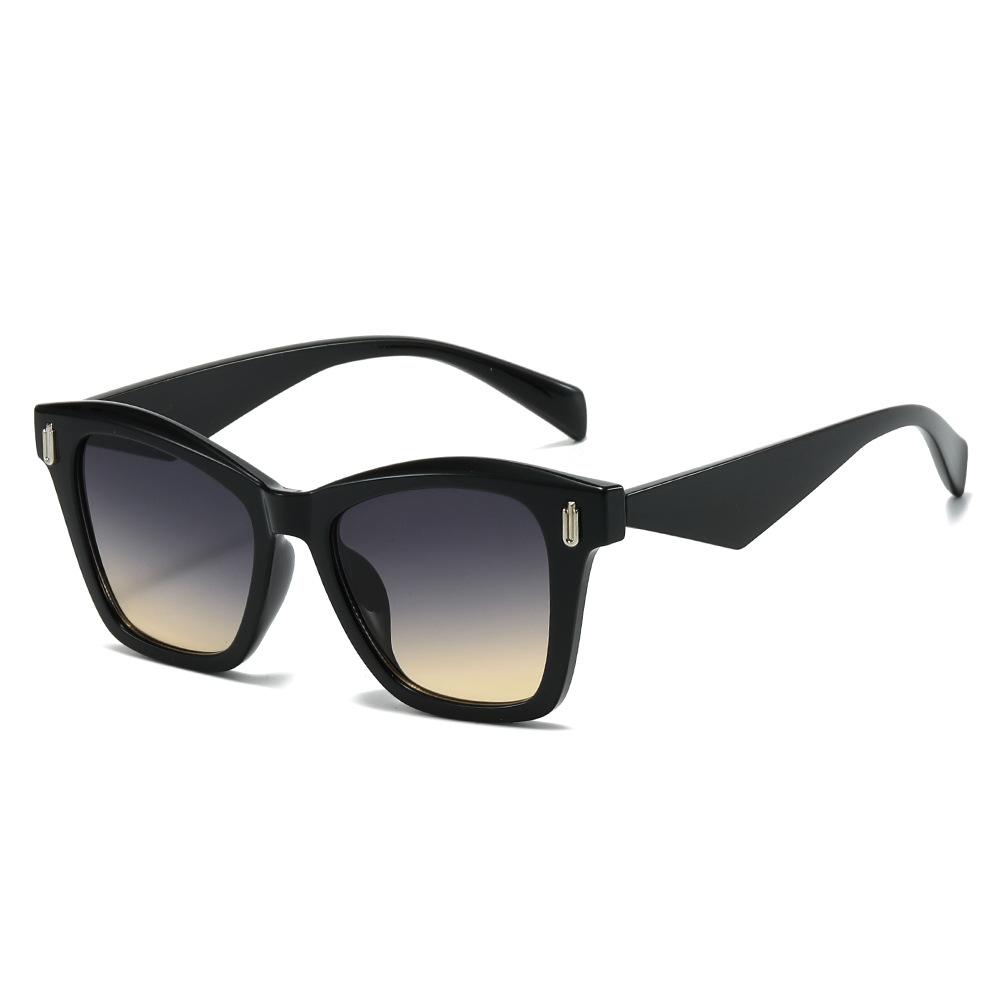 JYL Sunglasses Ladies Uv Protection Square Face Slimming Use 40048 A-17683