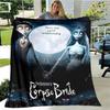 Corpse Bride Tim Burton Druckdecke Kinder Warme Decke Flanell Weich Gemütlich Decke Sofa Bett Auto Must-Have Decke Geburtstagsgeschenk