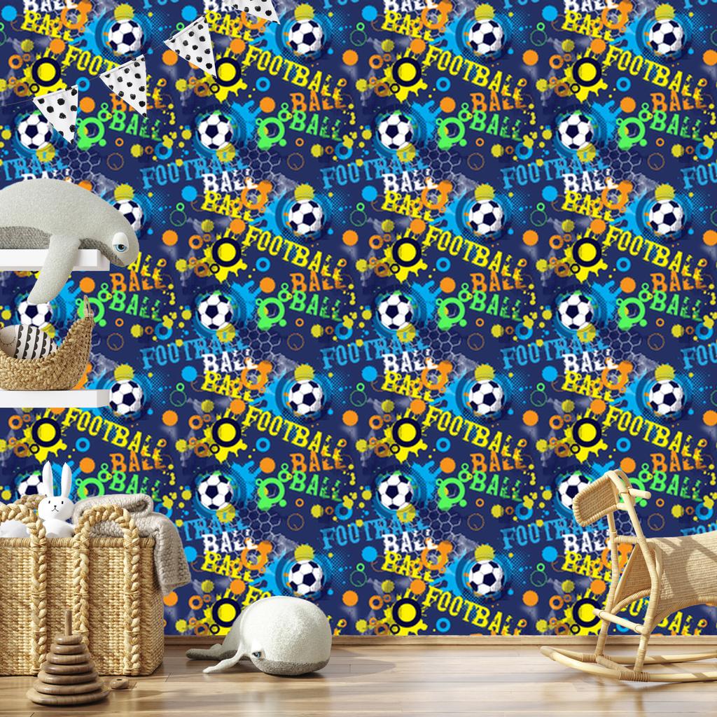 Football Style Wallpaper for Living Room and Bedroom 50x1000