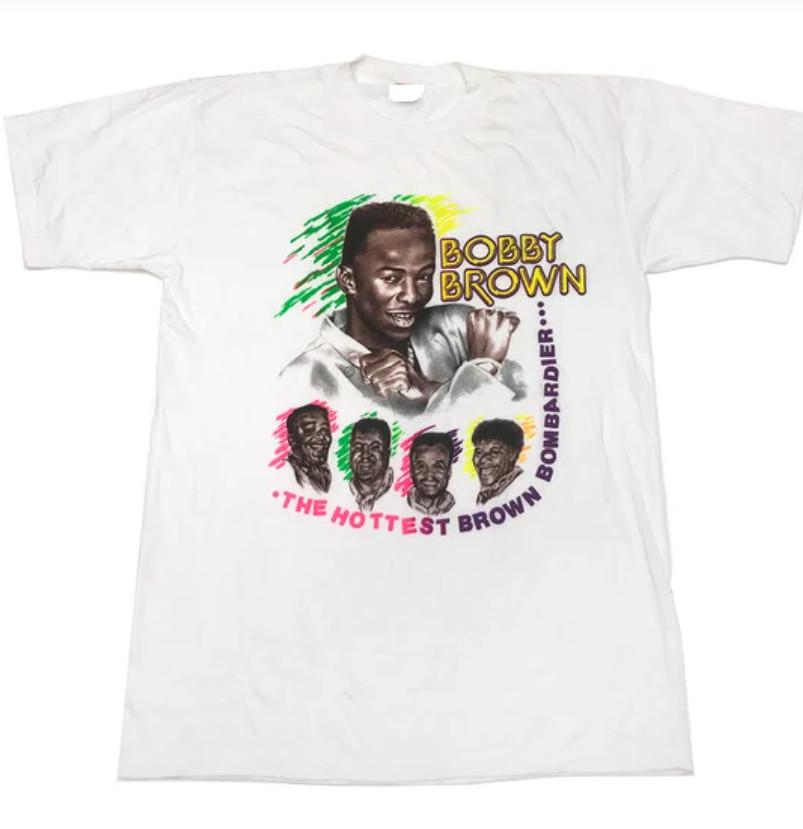 

Vintage Rare Bobby Brown brown bombardier Unisex TShirt BL2.1104 Unisex T-Shirt S