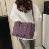Nylon Solid Zipper Large Capacity Casual Tote Bag Multifunctional Durable Crossbody Bags Sweet Daily Commute Versatile Bags