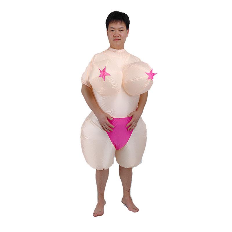 

Clothing Costume Inflatable Adults Santa Claus Banana Stage Performance Prop Style 5