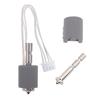 3D Printer Parts Ceramic Hotend Heating Block with Hardened Steel Nozzle 0.4MM Compatible with Kobra 3 Max for 1.75mm