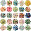50/100pcs Summer Fruit Dog Slide Bow Ties Pet Accessories Creative Pet Item Chiffon Fruit Dog Neckties Cat Collar for Small Dogs