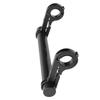 Bike Handlebar Extender Strong Clamping Force Black Bike Extension Frame for 30mm Horizontal