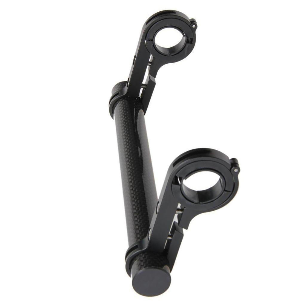 Bike Handlebar Extender Strong Clamping Force Black Bike Extension Frame for 30mm Horizontal