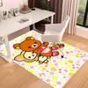 Rilakkuma1 Printed Absorbent Washable Carpet, Non-Slip Bathroom Mats, Kitchen Rugs, Yoga Mat,Living Room Entrance, Camping Picnic Rugs