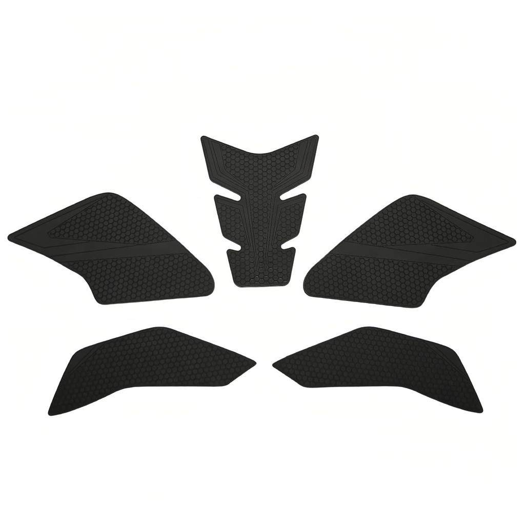Motorcycle Gas Tank Pad for Suzuki GSX8S, GSX-8R, GSX 8S, and 8R (2023-2024-2025) - Anti-Slip, Anti-Scratch, Durable Honeycomb Design (Black)