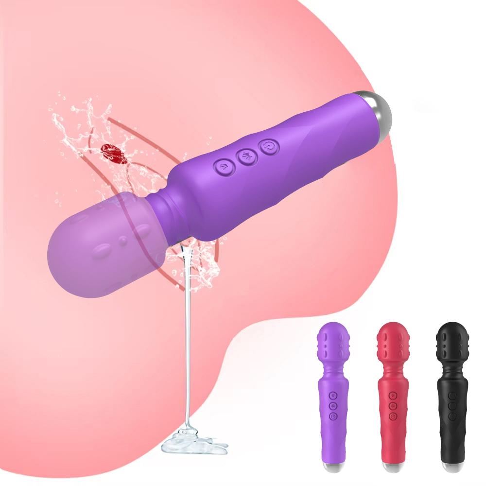 20 Speeds Powerful AV Vibrator for Women Masturbator G spot Clitoris Stimulator Magic-Wand Dildo Female Adult Sex Toys  Products