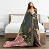 Wicked 2 Musical Movie Glinda Poster Warm Blankets Plush Throw Blanket Graphic Living Room Flannel Bedspread Sofa Bed Cover