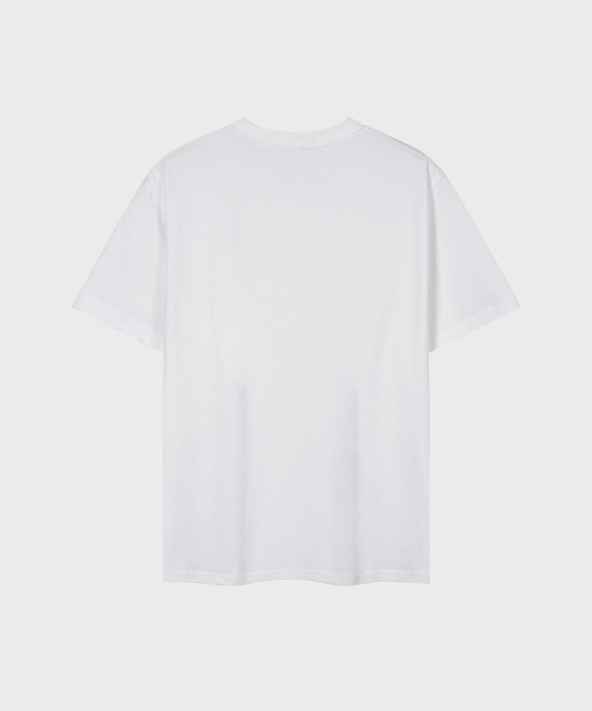 LEIRE 90S Vintage Fit Washed T-Shirt [White]