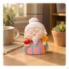 Cartoon Wealth Figurines Handmade Desk Ornament Desktop Decoration Cute Resin Statue for