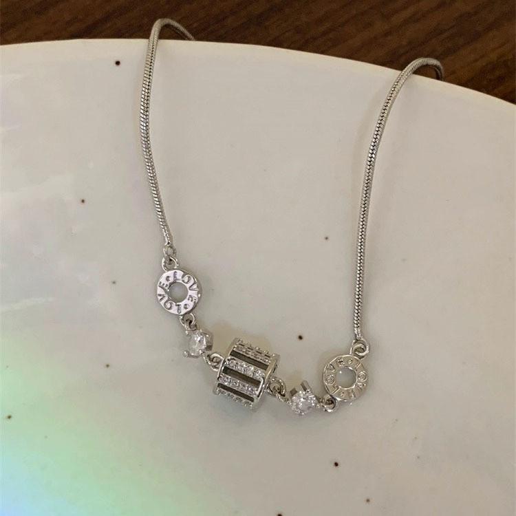 Geometric Modern Silver Bracelet For Women Highend Fashionable Jewelry