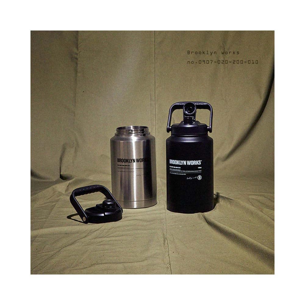 BROOKLYN WORKS WATERJUG Water Jug 3.8L 3.8L (Black)