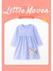 Little Maven Cartoon Long-Sleeve Girls' Dress for Autumn