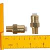 2pcs Replacement 1/4" Thermal Release Valve NPT Gold Thermal Relief Valve Brass Temperature Control Valve Pressure Washer Pump