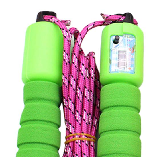 Speed Rope Counting Screen Smooth Spinning Comfortable to Grip Adjustable Length Speed Jump