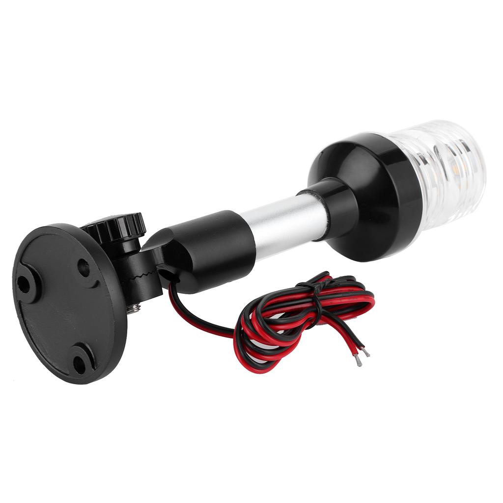 Adjustable LED All Around Anchor Light Sailing Boat Yacht Signal Bulb Foldable Waterproof 360 Degrees Round 12V24V(9in