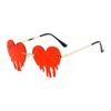 Glasses for Men Women Personality Shopping Traveling Party Eyewear Frameless Colorful
