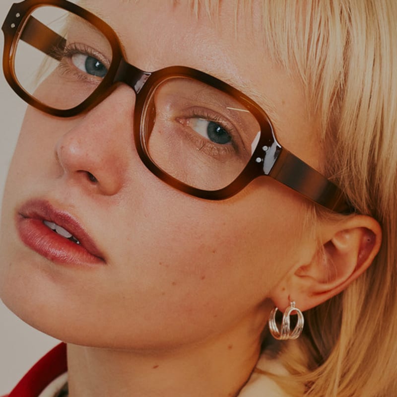 Denu Layered Line Earring