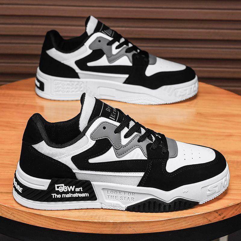 2025 Casual Sneakers Mens Shoes Skateboard Leather Platform Summer Luxury Designer Sports Outdoor Running Hiking Tennis Loafers