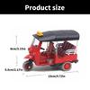 Cute Thai Tricycle Model Toy Alloy Tricycles Vehicle for Kids and Home Decoration with Vibranted Color and Alloy