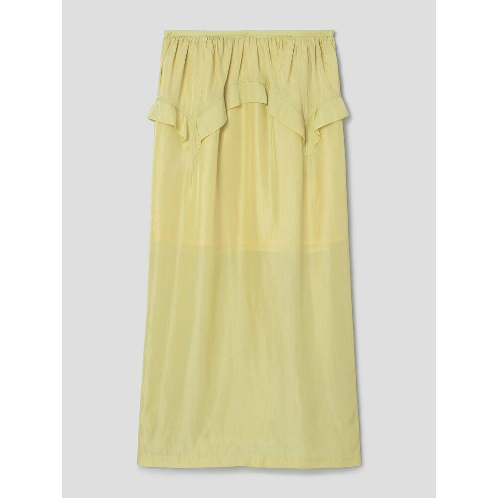 Anggae Tulip Long Skirt Lemon