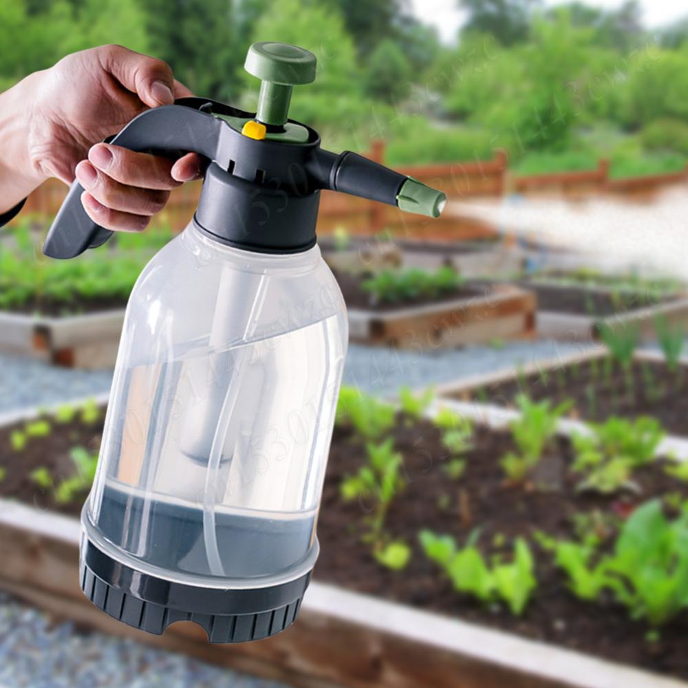 2L Hand Pressure Water Sprayer Spray Bottle Air Compression Pump Garden Sprayer Sprinkler Gardening Disinfection Watering Can