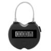 Bloqueio de Tempo Inteligente Display LCD Bloqueio de Tempo Multifuncional Viagem Temporizador Eletrônico, Impermeável Recarregável por USB