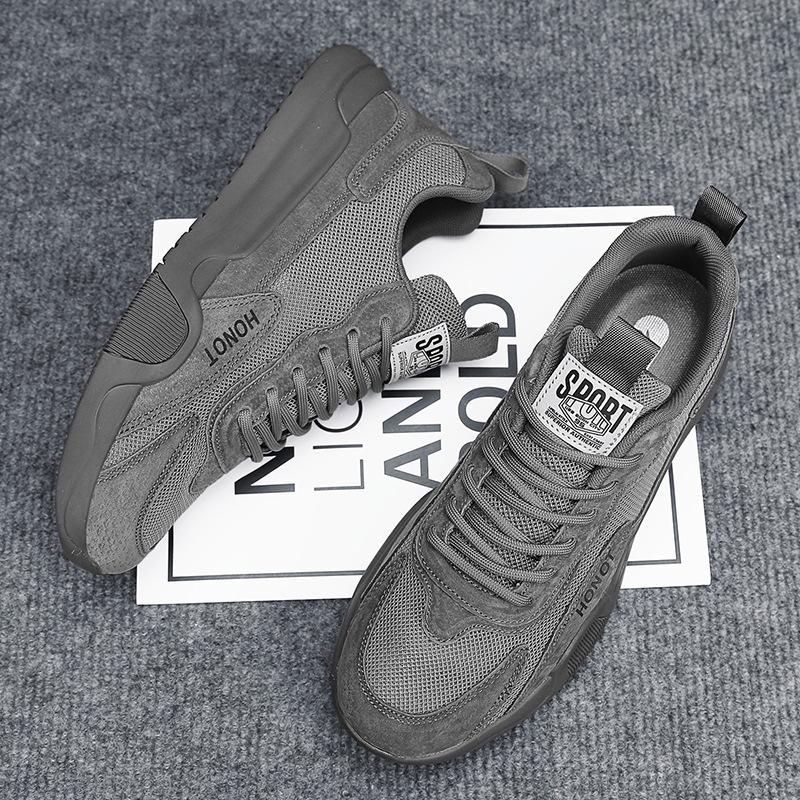 Men's Shoes New Summer Mesh Shoes Breathable Running Sports Shoes Men's Outdoor Casual Versatile Soft-soled Shoes