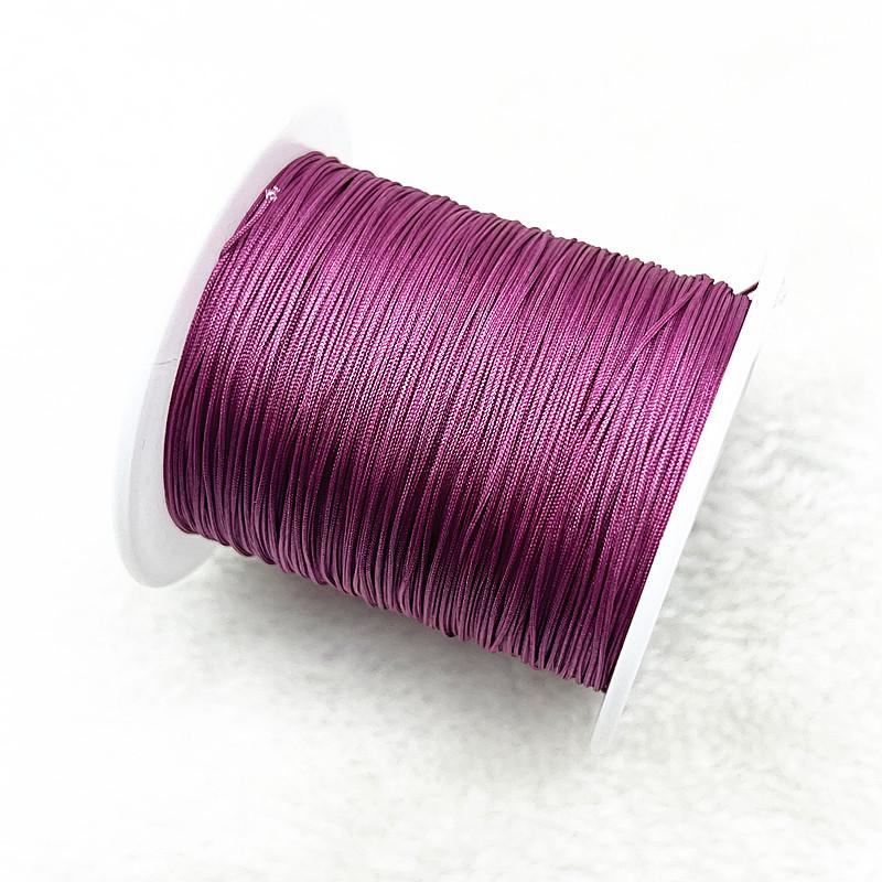 30M/Roll 0.4mm Nylon Cord Thread Chinese Knot Macrame Cord Bracelet Braided String DIY Tassels Beading Shamballa String Thread