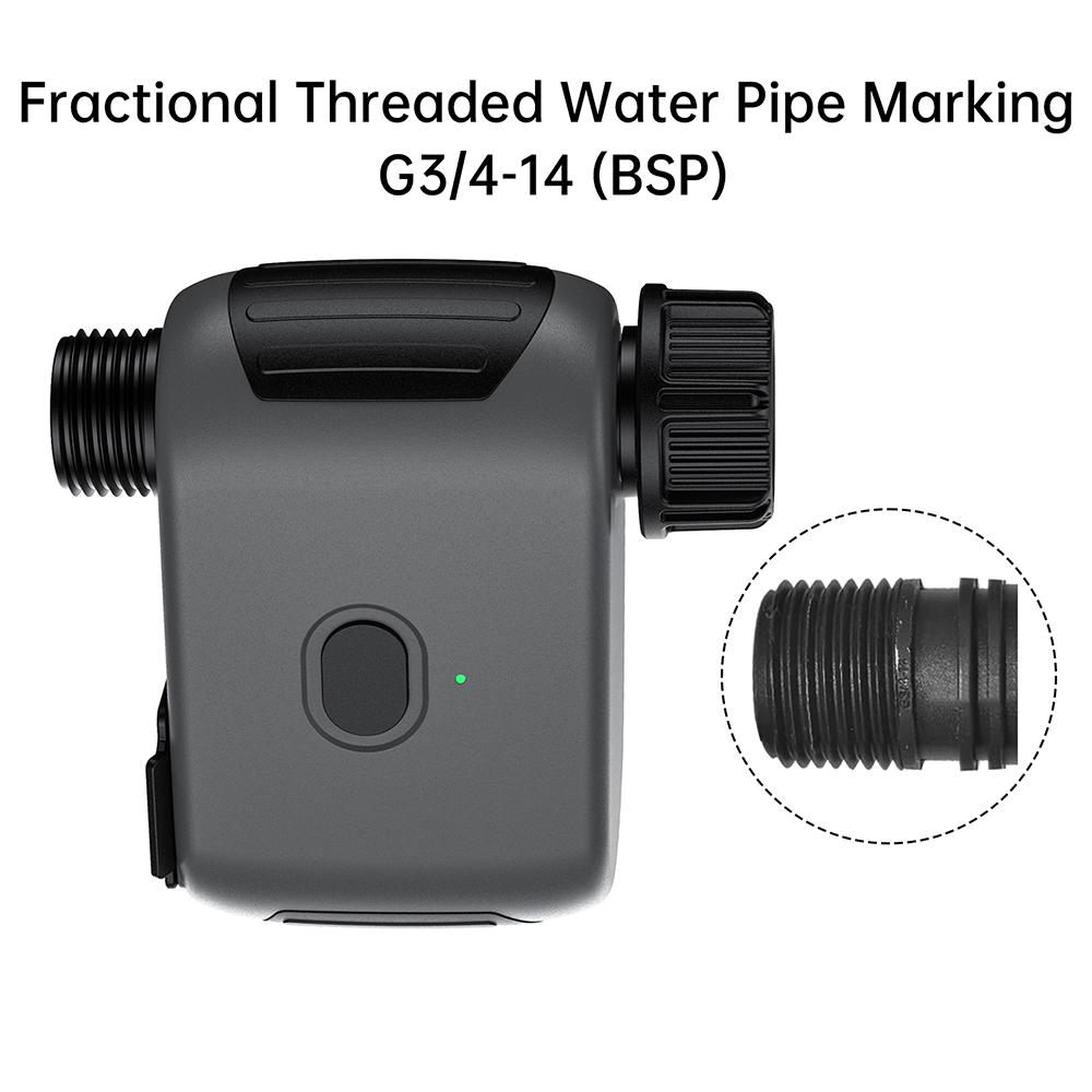 Garden Irrigation Timer Smart Water Timer Remote Patio Sprink Controller WiFi Automatic  Water-Saving Lawn Watering Flow Meter