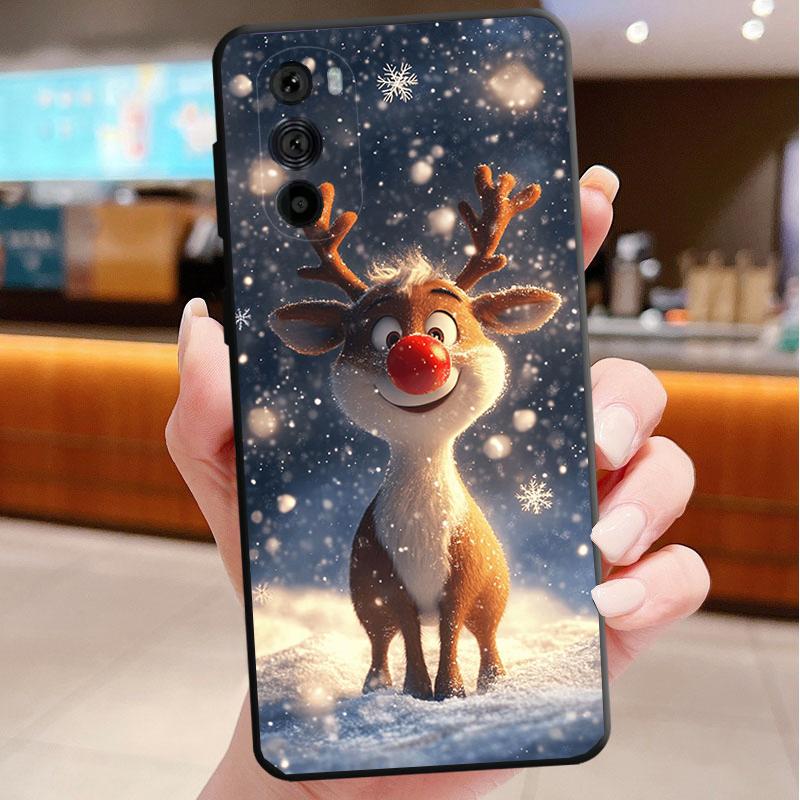 

Phone Case For Motorola Edge 50 40 Pro 60 50 40 30 Ultra Neo Fusion Moto G Play G Stylus G Power G Christmas Deer Tree Moto Edge 40 Neo
