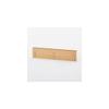 MUJI Wall-Mounted Furniture, 3-Hook Hanger, Oak Wood, 44cm (W) x 25cm (D) x 10cm (H), 44505083