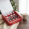 12Pcs Set Christmas Candles, Santa Claus, Tree, Snowman, Carnival, Romantic Ornaments, Candlelight Dinner, Christmas Painted