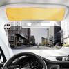 2-in-1-Sonnenblende fürs Auto, polarisierte Sonnenschutzplatte, transparent, blendfrei, Tag- und Nachtspiegel, verstellbare Windschutzscheibe, Autozubehör