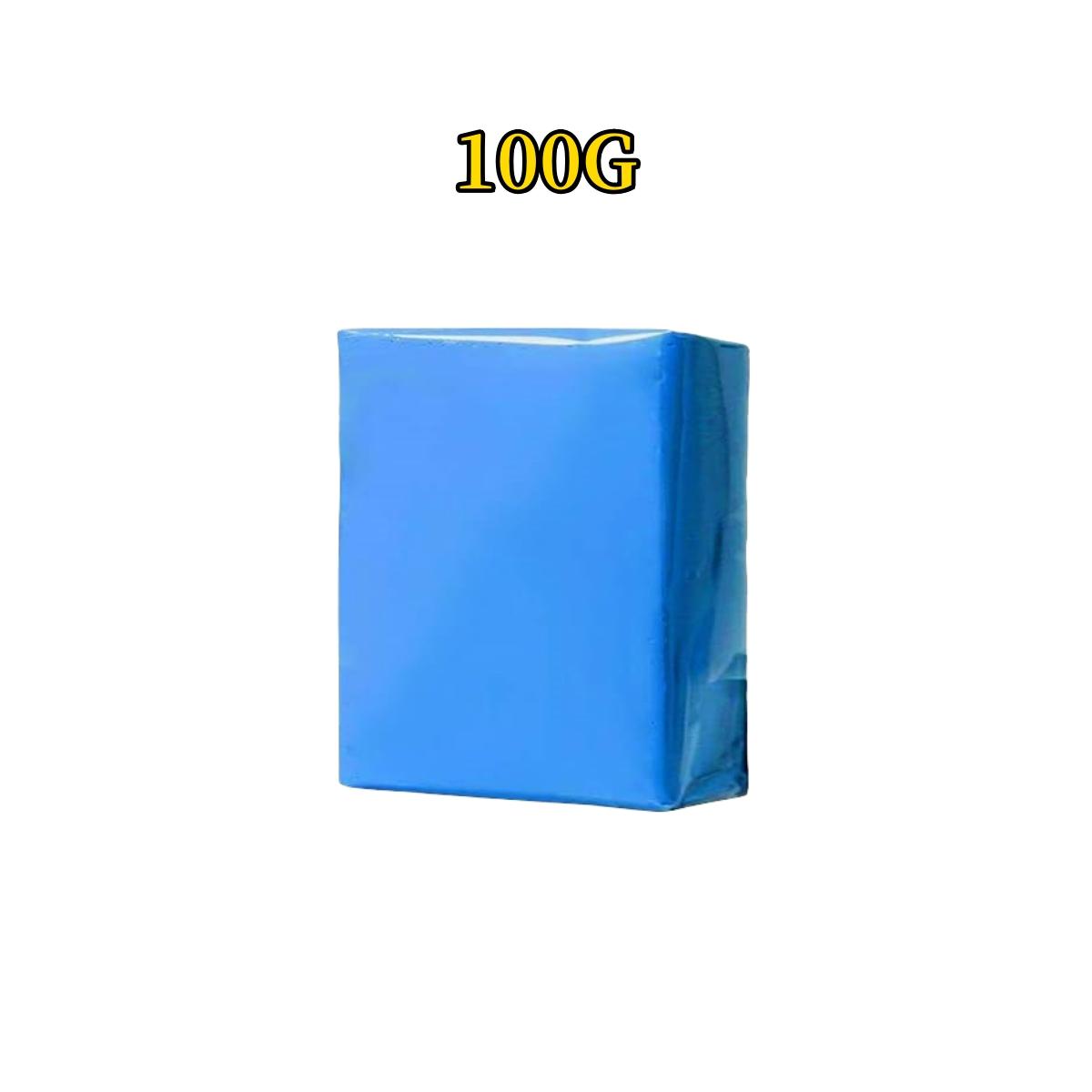 

1-4 шт. Синий автомобильный волшебный брусок глины для очистки, инструменты для обслуживания автомобильной краски, материал премиум-класса, 100 г, грязь для мытья автомобиля