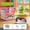 Cartoon DIY Badge Making Machine Set Creative Educational Button Making Machine Material Pack Children’s Educational Toy Gift
