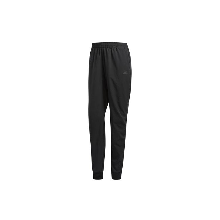 (WMNS) adidas Running Casual Fitness BreathableTatting Long Pants Black Women s CW5773 L